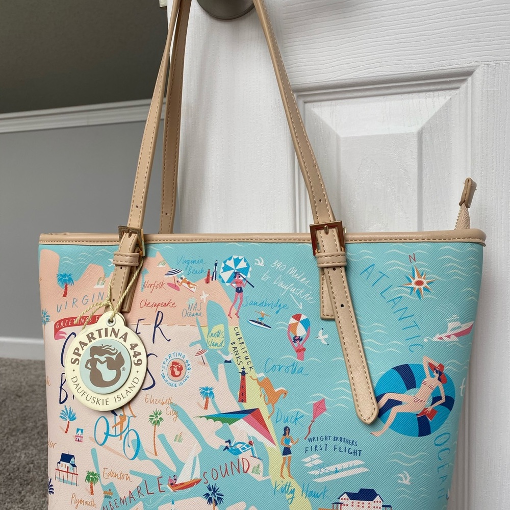 Spartina small tote~ Outer Banks